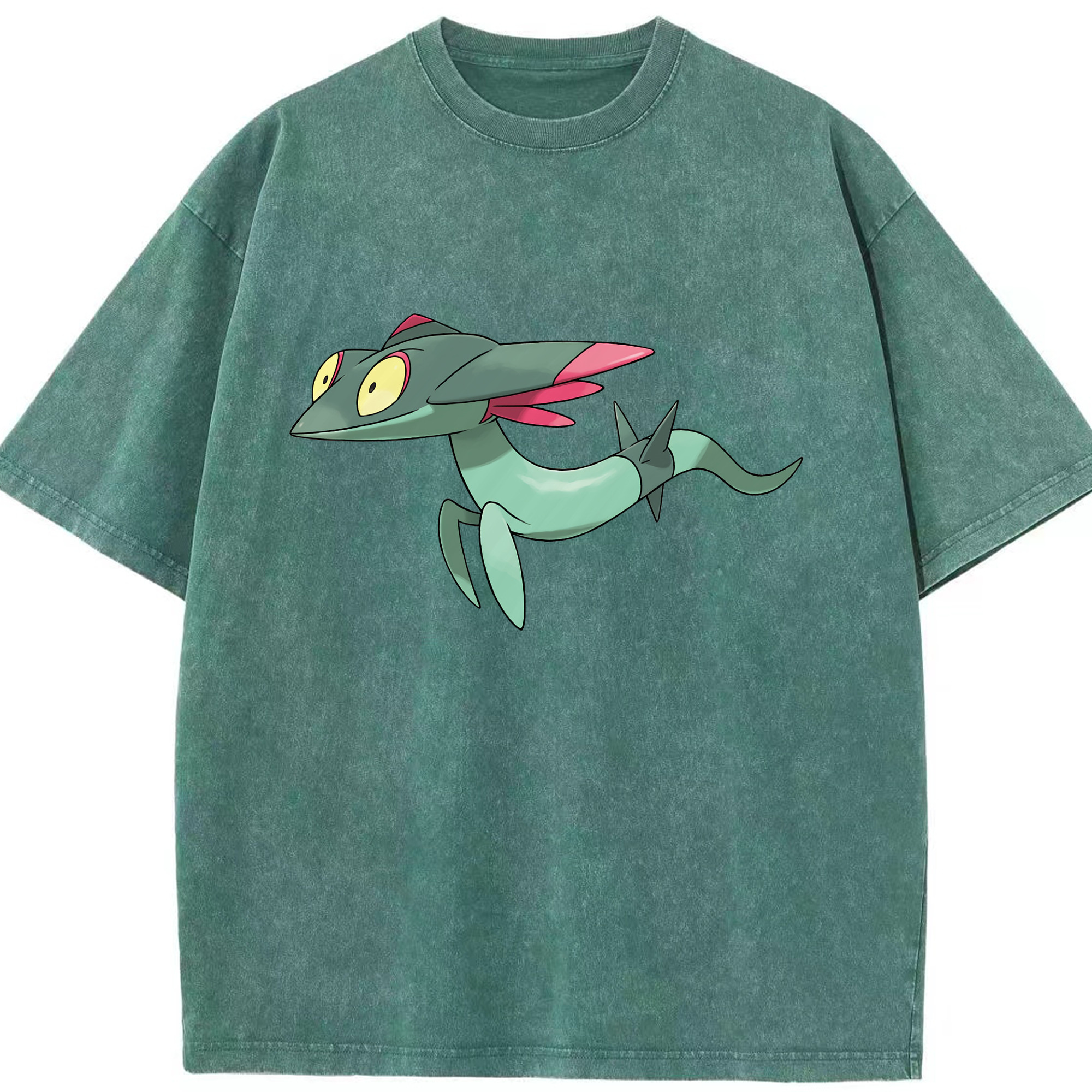 （画像用） ポケットモンスター Pokémon 綿100% ヴィンテージ風 半袖Tシャツ（フロントプリント）